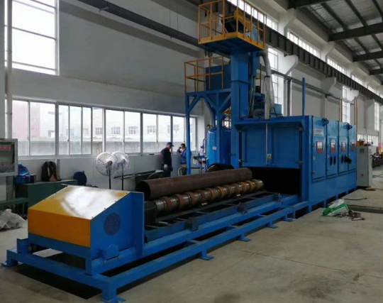 红河喷砂机在管道除锈中的现场施工应用